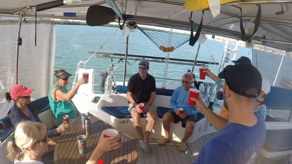 Day sail and Accidental Crab Trap Catching